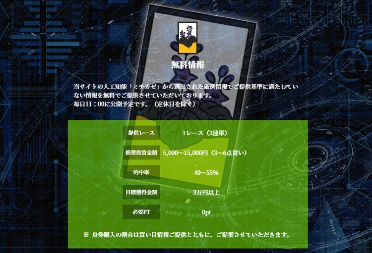 競艇予想サイト花舟の無料予想