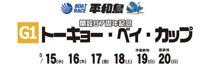 【5/15 平和島競艇予想】G1開設67周年記念 トーキョー・ベイ・カップ(2021) 初日の買い目を大公開！