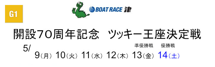 【5/12 津競艇予想】開設70周年記念 ツッキー王座決定戦4日目(2022) 12Rの買い目を大公開！