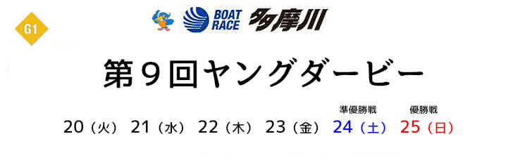【9/22 多摩川競艇予想】第9回ヤングダービー 3日目(2022) 9Rの買い目を大公開！