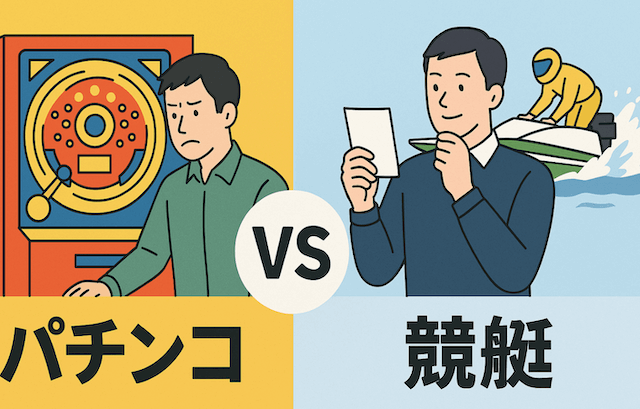 パチンコより競艇パチンコと競艇の比較