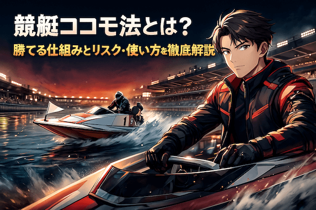 競艇ココモ法とは？勝てる仕組みとリスク・使い方を徹底解説