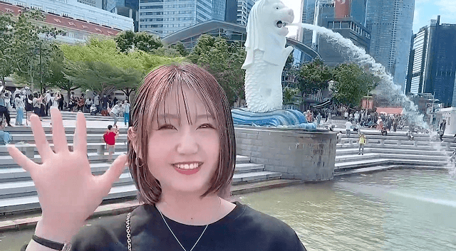 野田彩加のシンガポール旅行